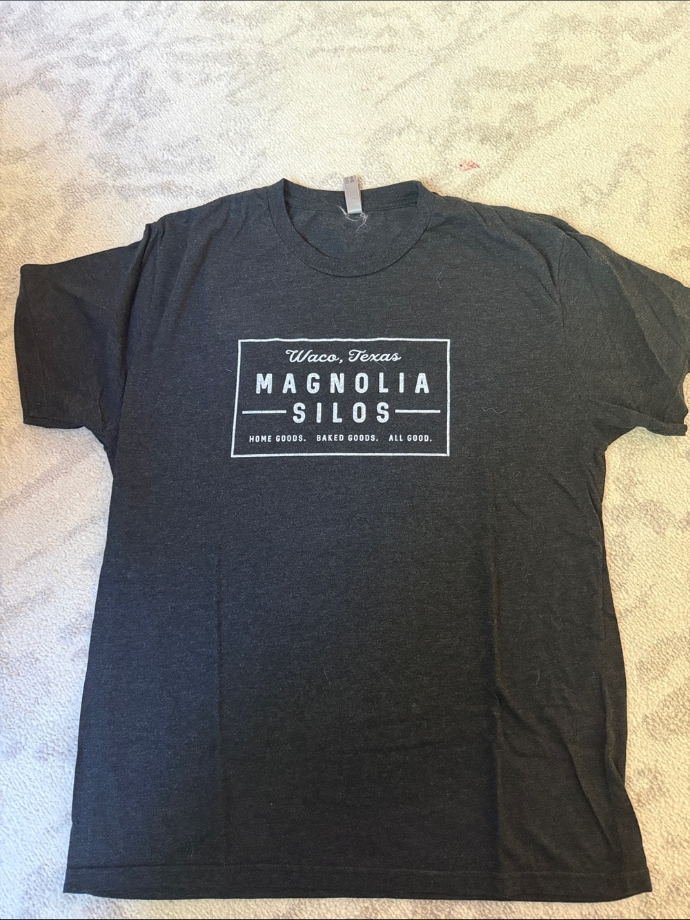Magnolia Black Logo Short Sleeve Tee